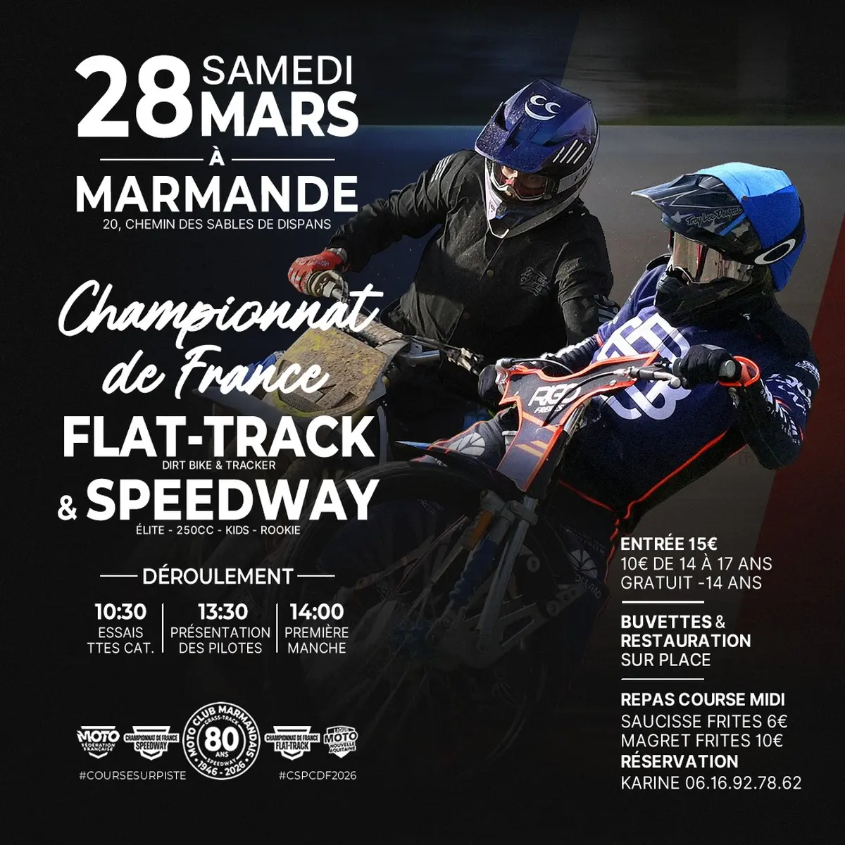 Championnat de Frane Flat-Track et Speedway