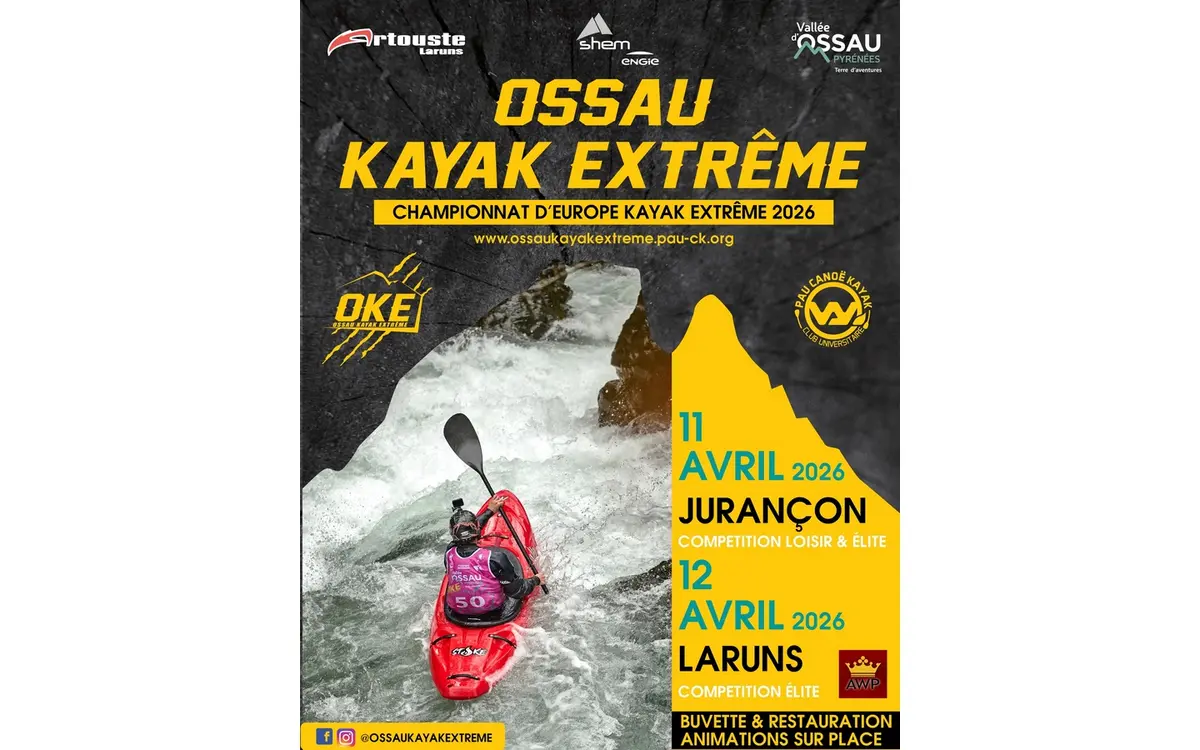 Championnat Europe Kayak Extrême