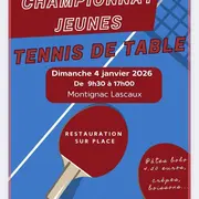 Championnat jeunes tennis de table