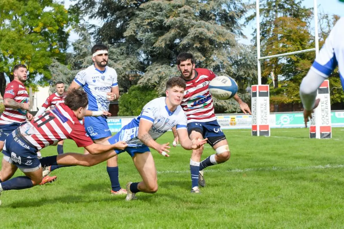 Championnat Rugby Nationale 2 : US MARMANDE vs STADE LANGONNAIS