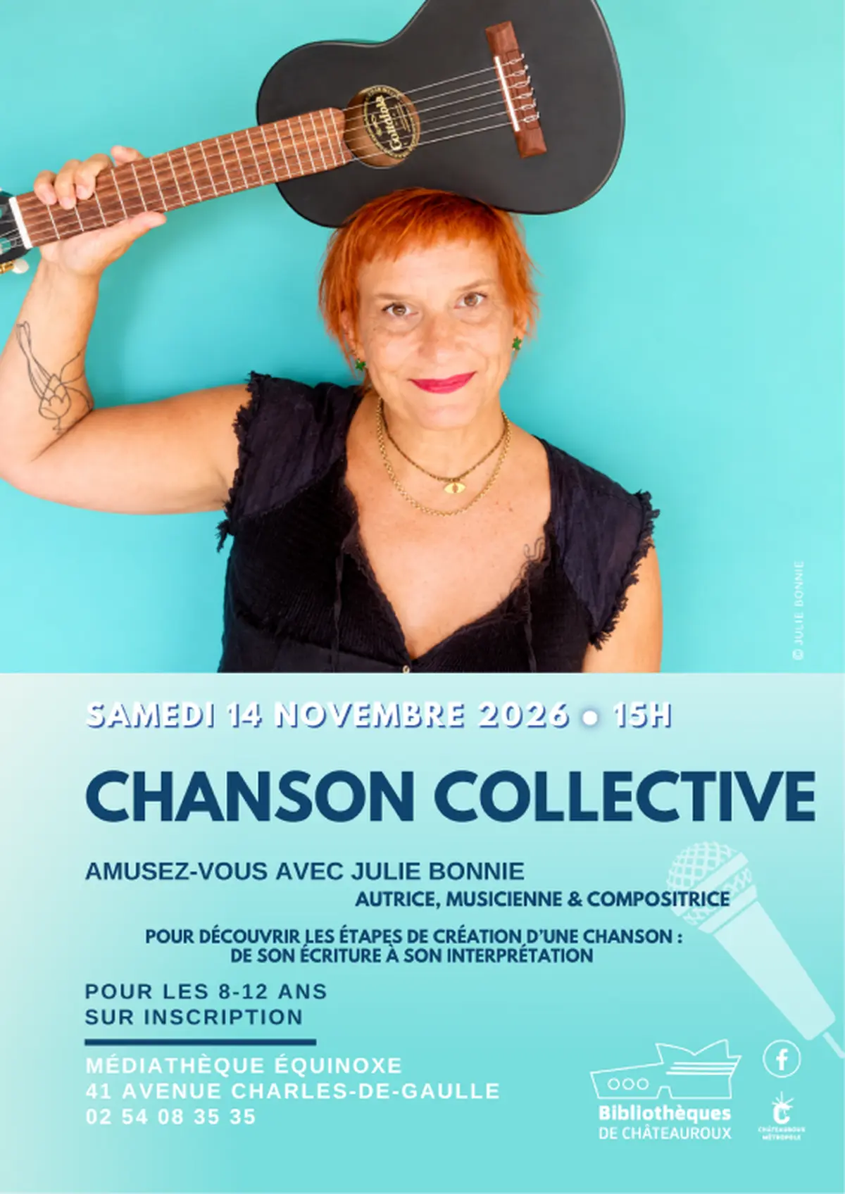 Chanson collective avec Julie Bonnie