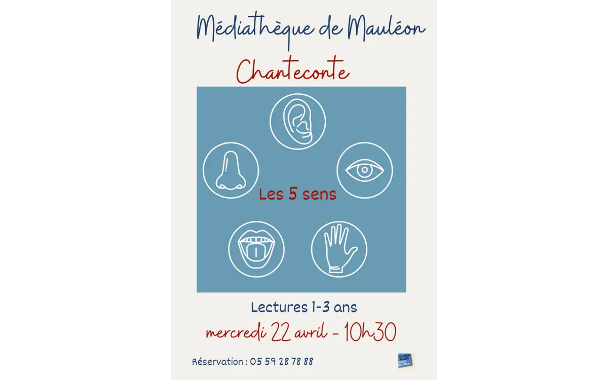 Chanteconte : les 5 sens pour les 1-3 ans