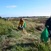 Chantier de nettoyage havre de Surville