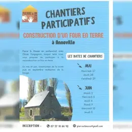 Chantier participatif : Construction d'un four en terre