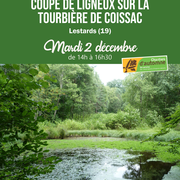 Chantier Participatif Tourbière de Coissac