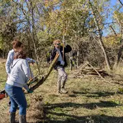 Chantiers d'automne aux Prairies du Fouzon