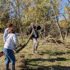 Chantiers d'automne aux Prairies du Fouzon