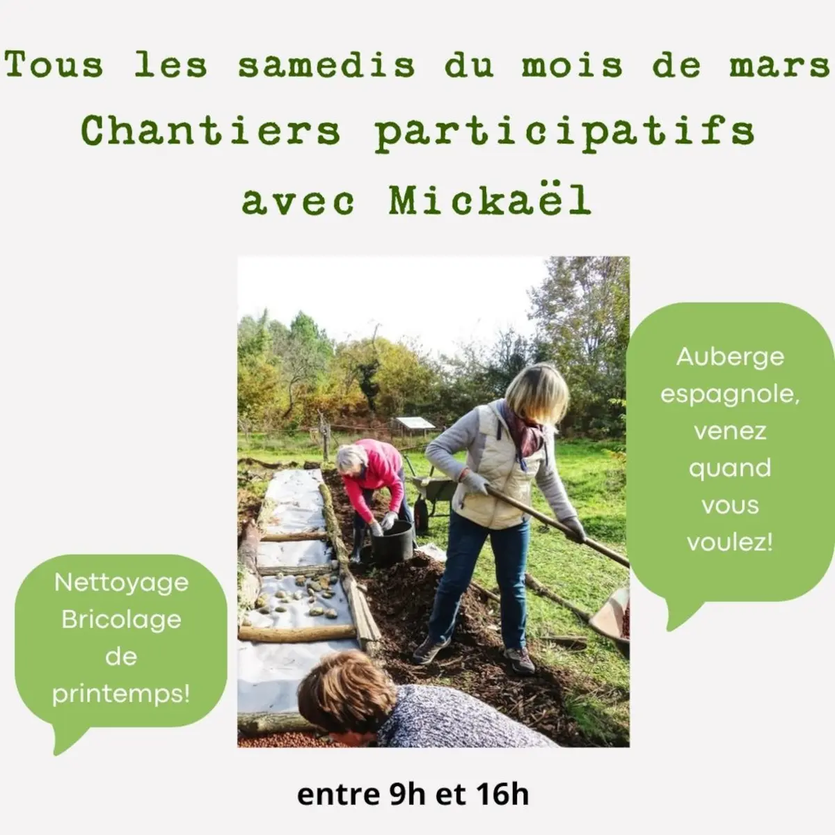 Chantiers participatifs