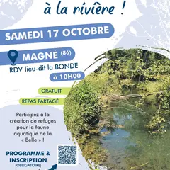 Chantir participatif : Redonnons vie à la rivière !