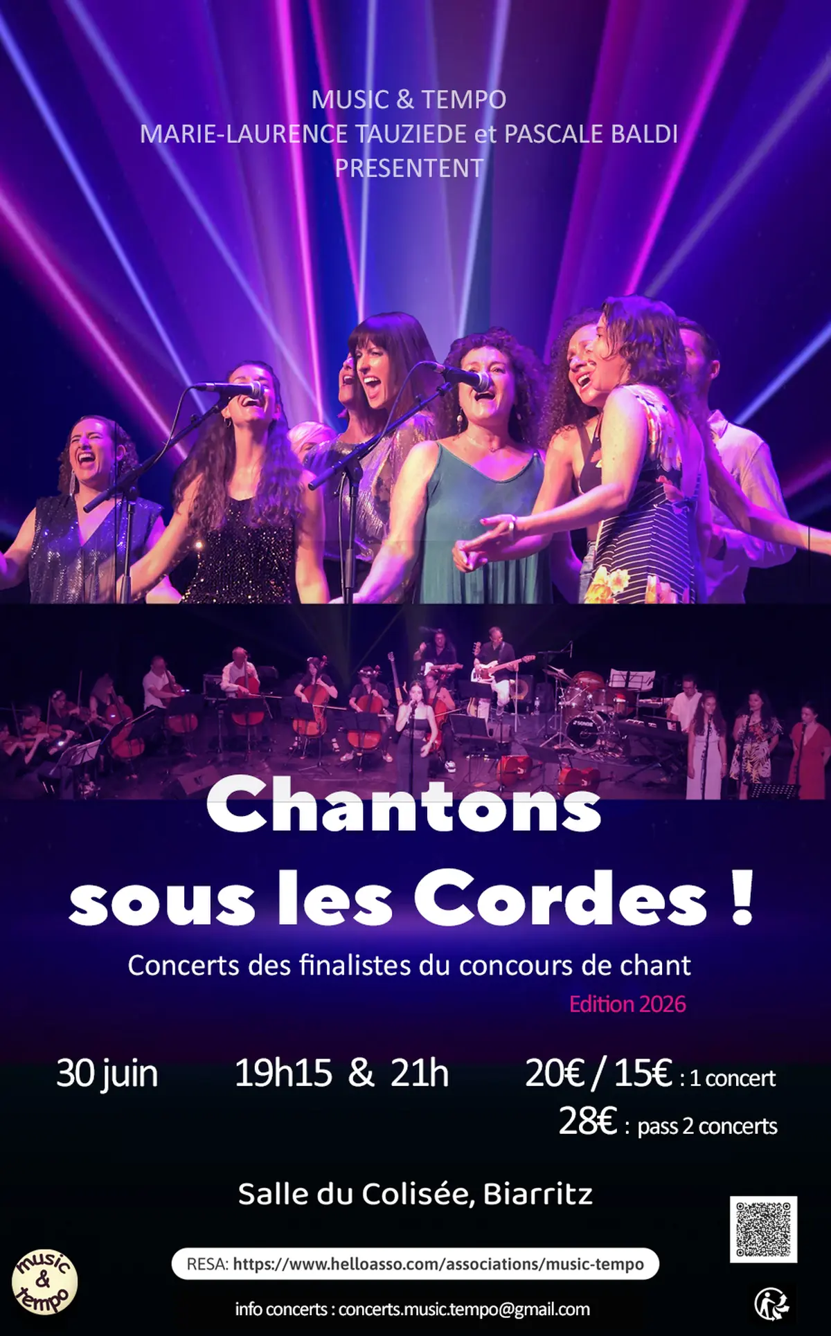 Chantons sous les Cordes Édition 2026