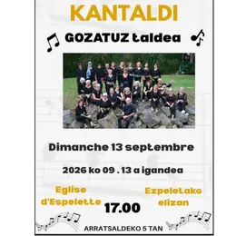 Chants basques avec le choeur de femmes Gozatuz