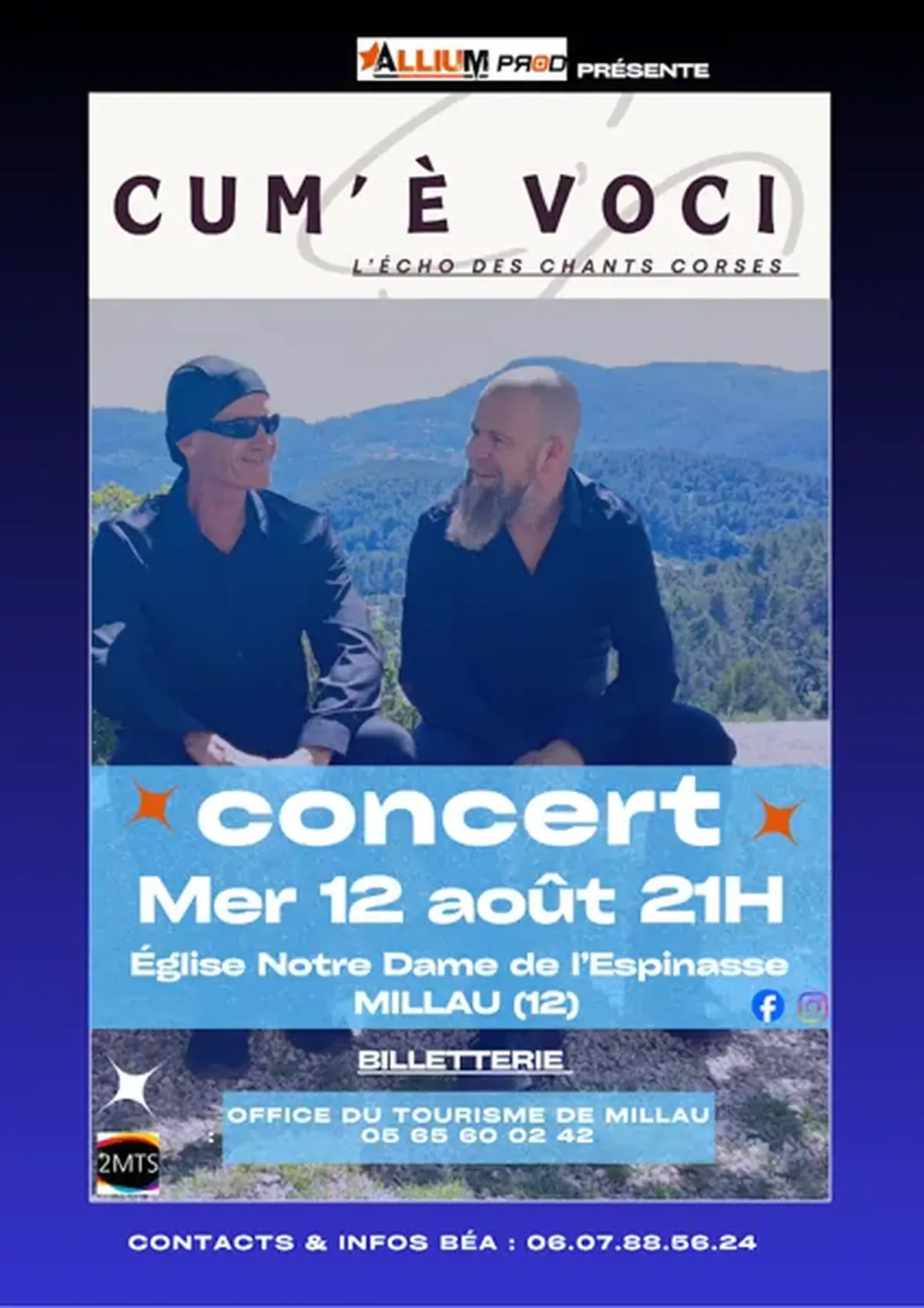 Chants Corses - Concert de   Cum' è Voci 