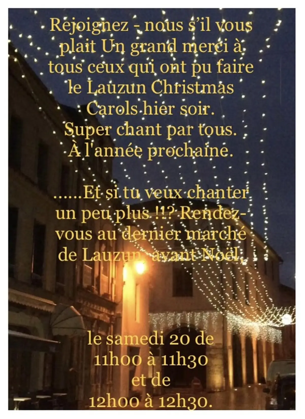Chants de Noël