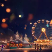 Chants de Noël, chocolat et vin chaud