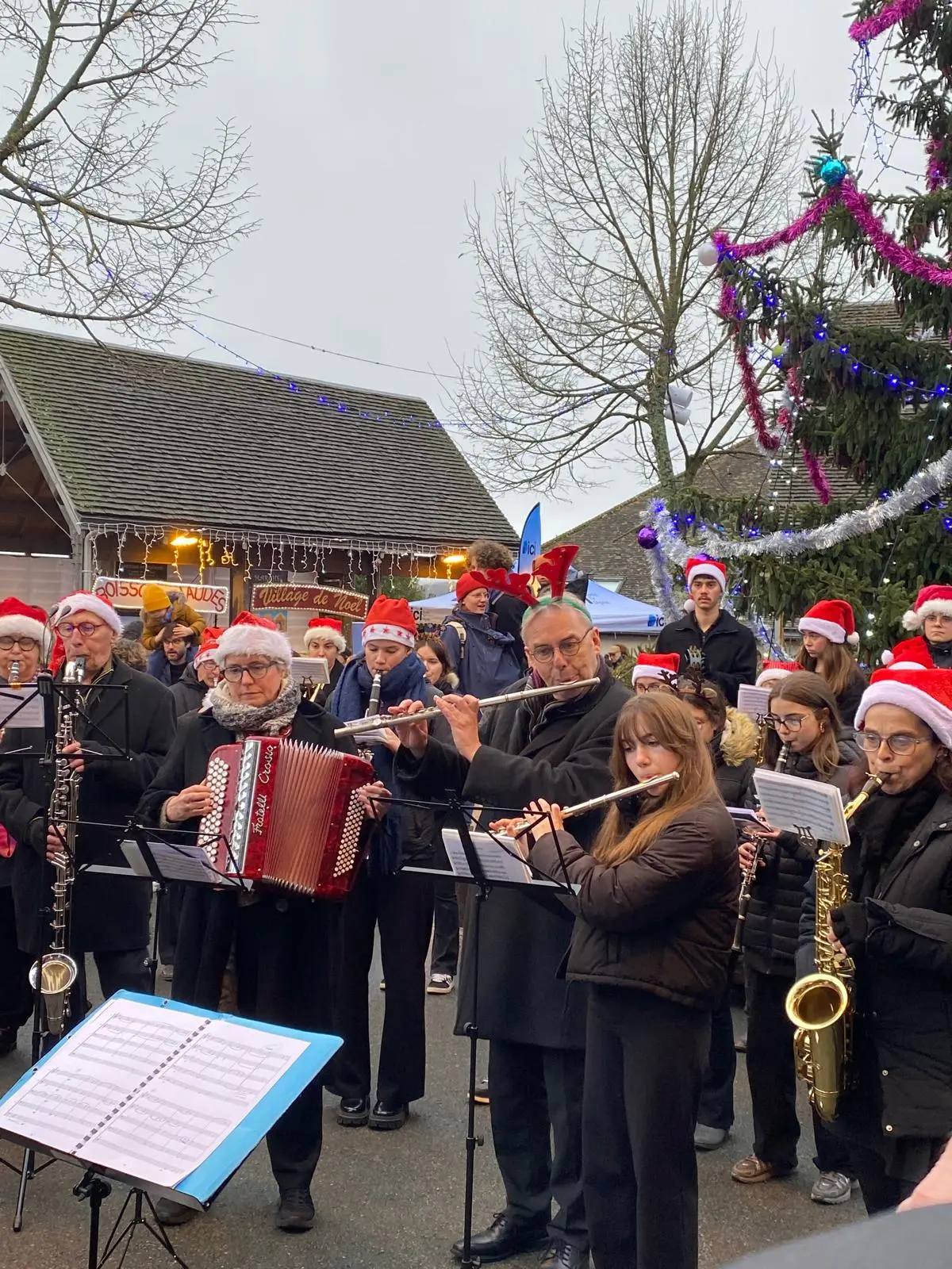 Chants de noël par la Société Philharmonique