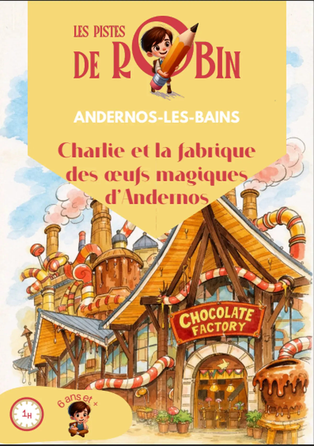 Charlie et la fabrique des oeufs magiques d'Andernos