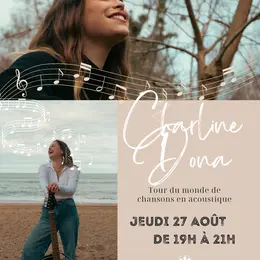 Charline Dona en Concert au BAYA CAPBRETON