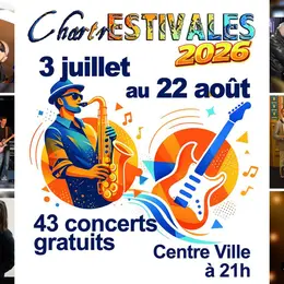 ChartrEstivales 2026 : L’empire des chaussettes trouées ; Kalffa ; Unicorn ; Violon et orgue ; The Sassy Swingers ; Autour de France