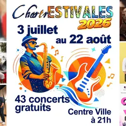 ChartrEstivales 2026 : Mes applis, mes amours, mes emmerdes ; La Chimba ; Au tour du Temps ; Concert Flûte et orgue ; Nora and The Soul Show Band ; Flash 80’S