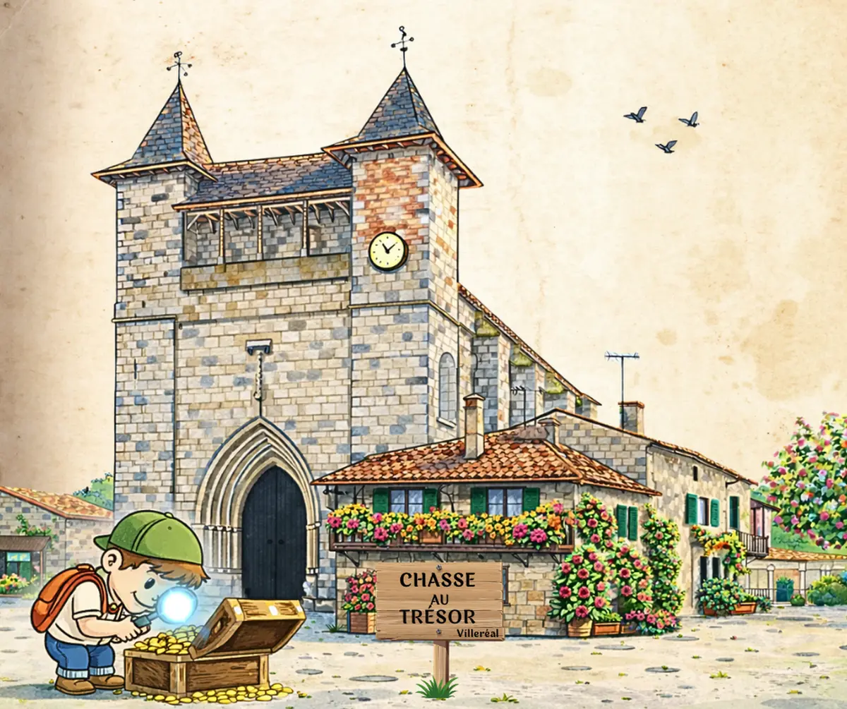 Chasse au trésor à Villeréal