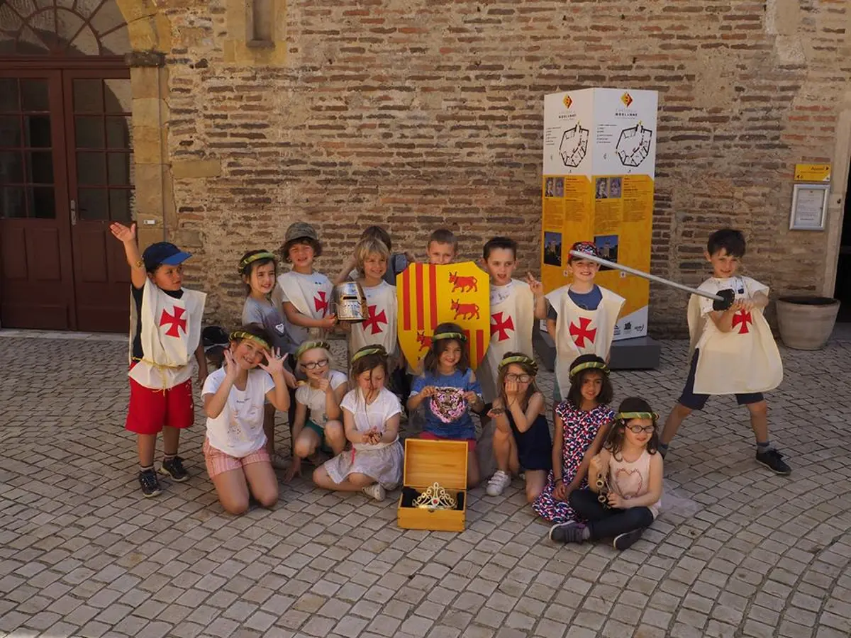 Chasse au trésor, au Château de Morlanne