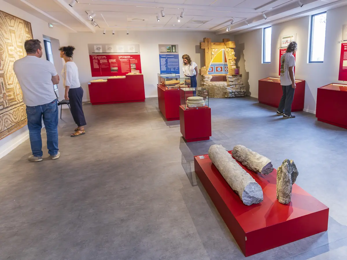 Chasse au trésor dans le parc, au musée gallo-romain