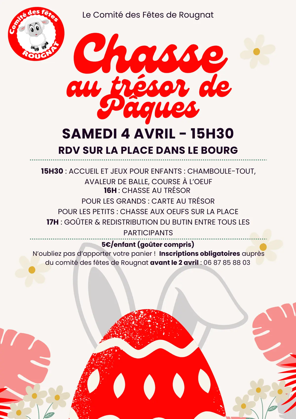 Chasse au trésor de Pâques