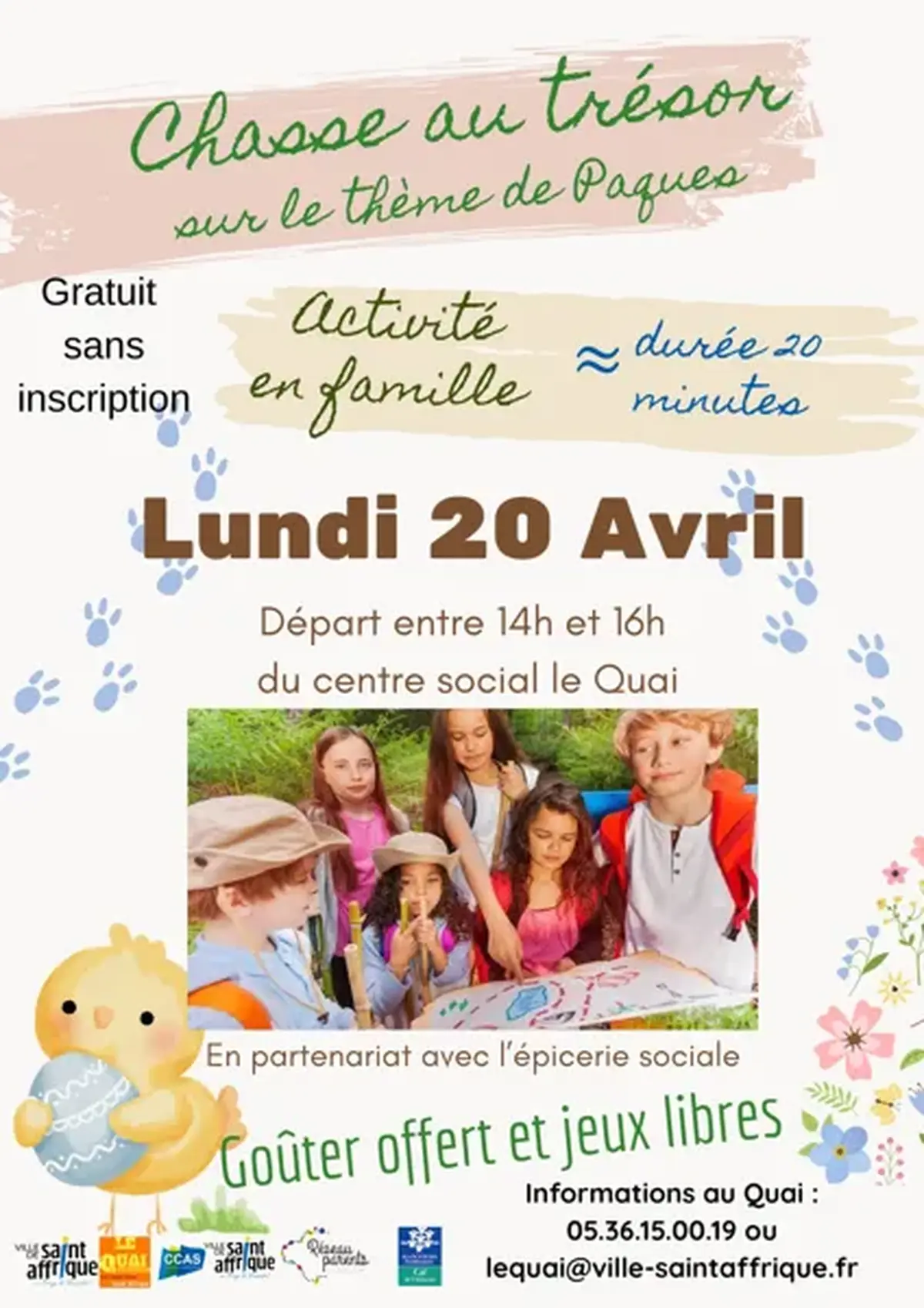 Chasse au trésor de Pâques