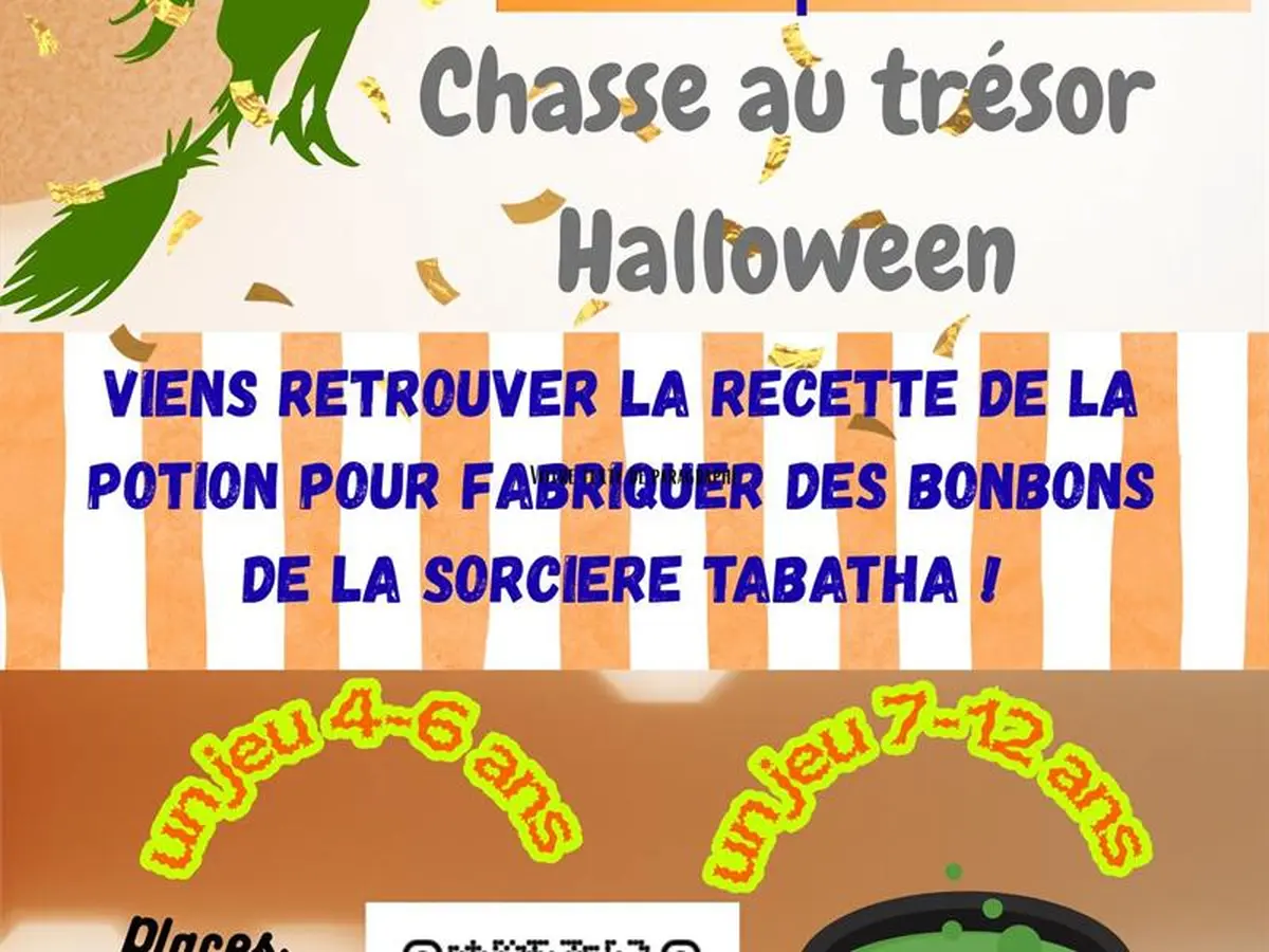 Chasse au trésor Halloween