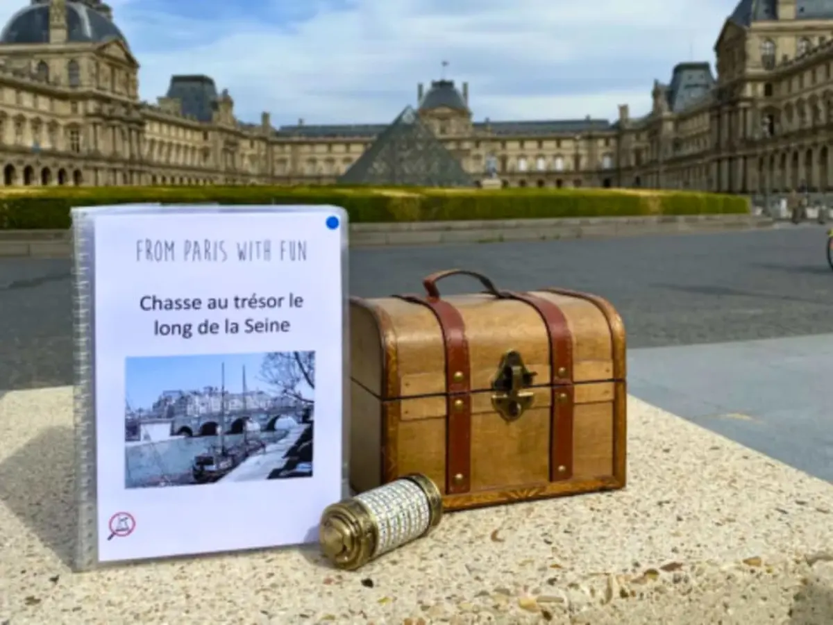 Chasse au trésor le long de la Seine à Paris 1er