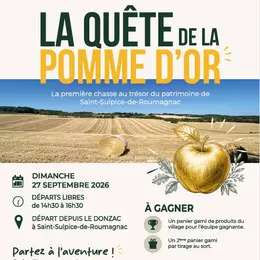Chasse au trésor : quête de la pomme d'or !