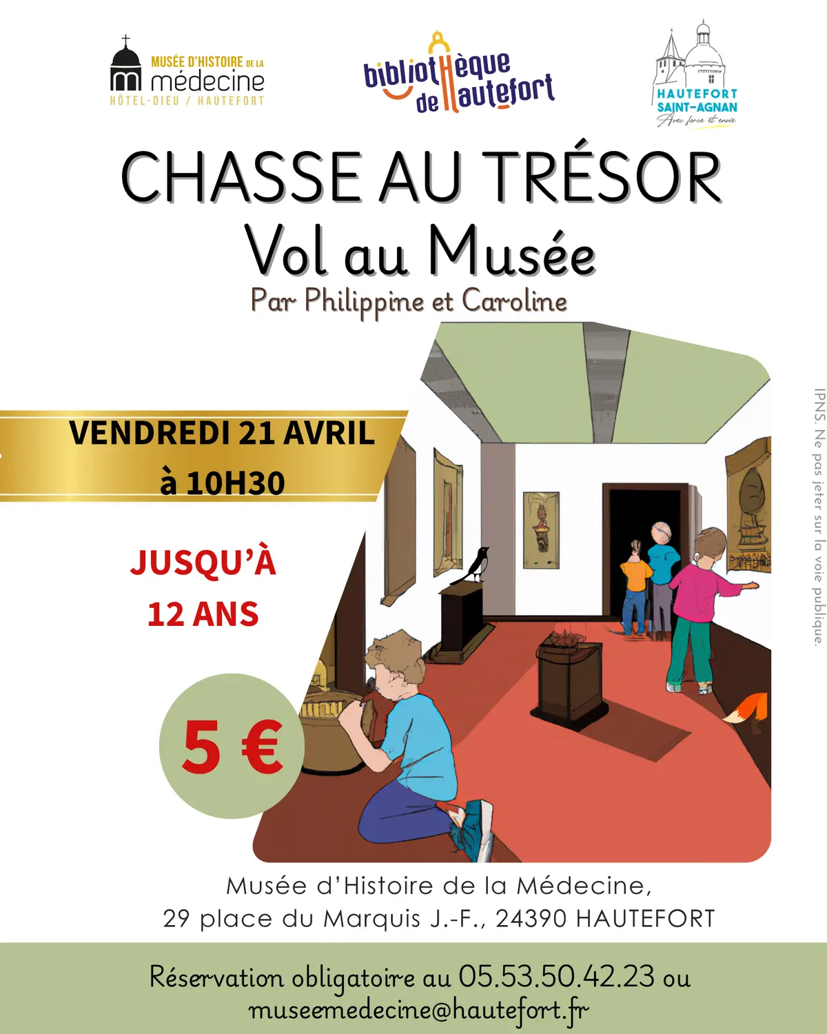 Chasse au trésor Vol au Musée