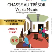 Chasse au trésor Vol au Musée