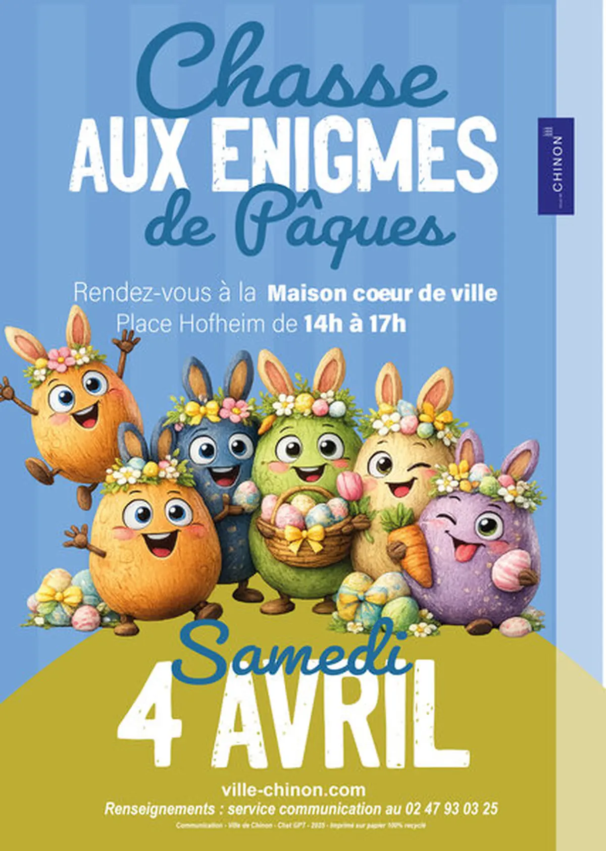 Chasse aux énigmes de Pâques