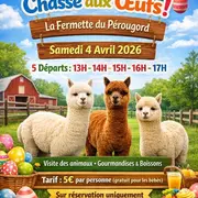 Chasse aux oeufs à La Fermette du Pérougord