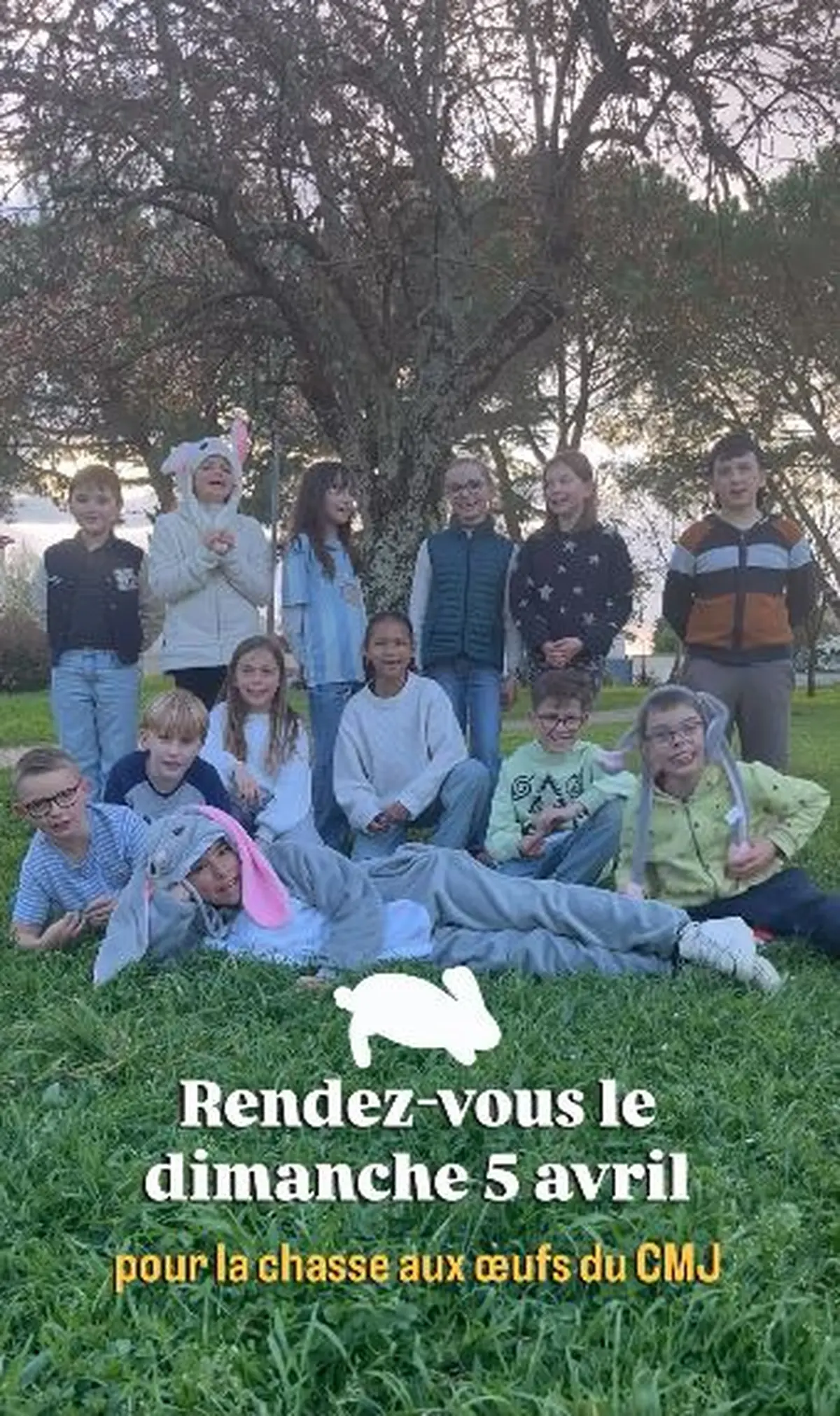 Chasse aux oeufs à Ludon-Médoc