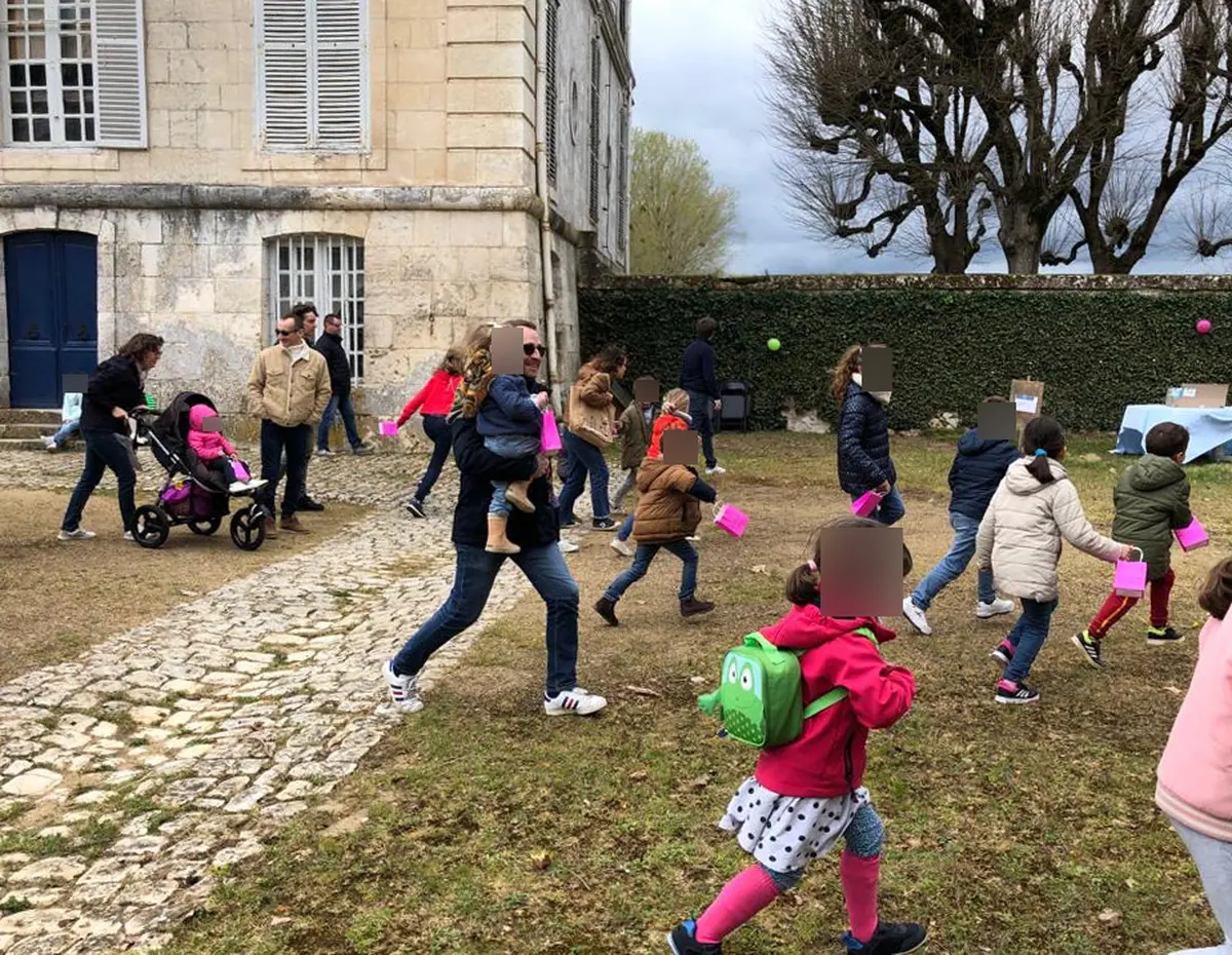 Chasse aux oeufs à Meslay