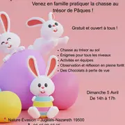 Chasse aux oeufs à Nature Evasion