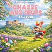 Chasse aux oeufs au château