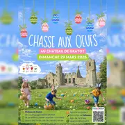 Chasse aux oeufs au Château de Gratot