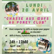 Chasse aux oeufs au poney club