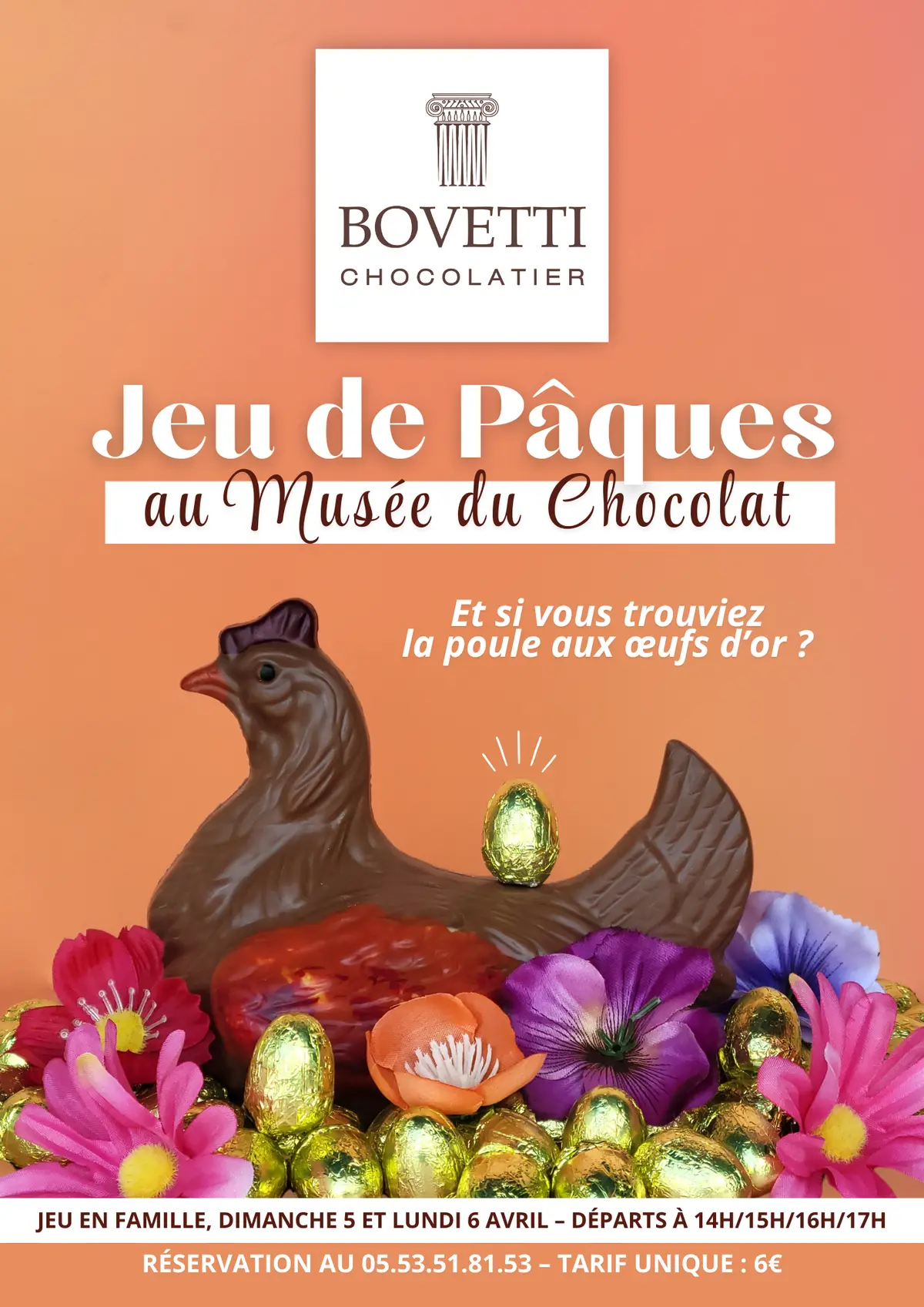 Chasse aux oeufs chez Bovetti !
