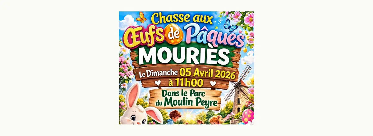 Chasse aux oeufs de Pâques
