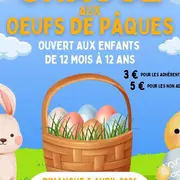 Chasse aux oeufs de Pâques