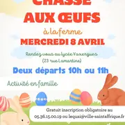Chasse aux oeufs de Pâques