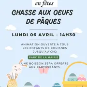 Chasse aux oeufs de Pâques