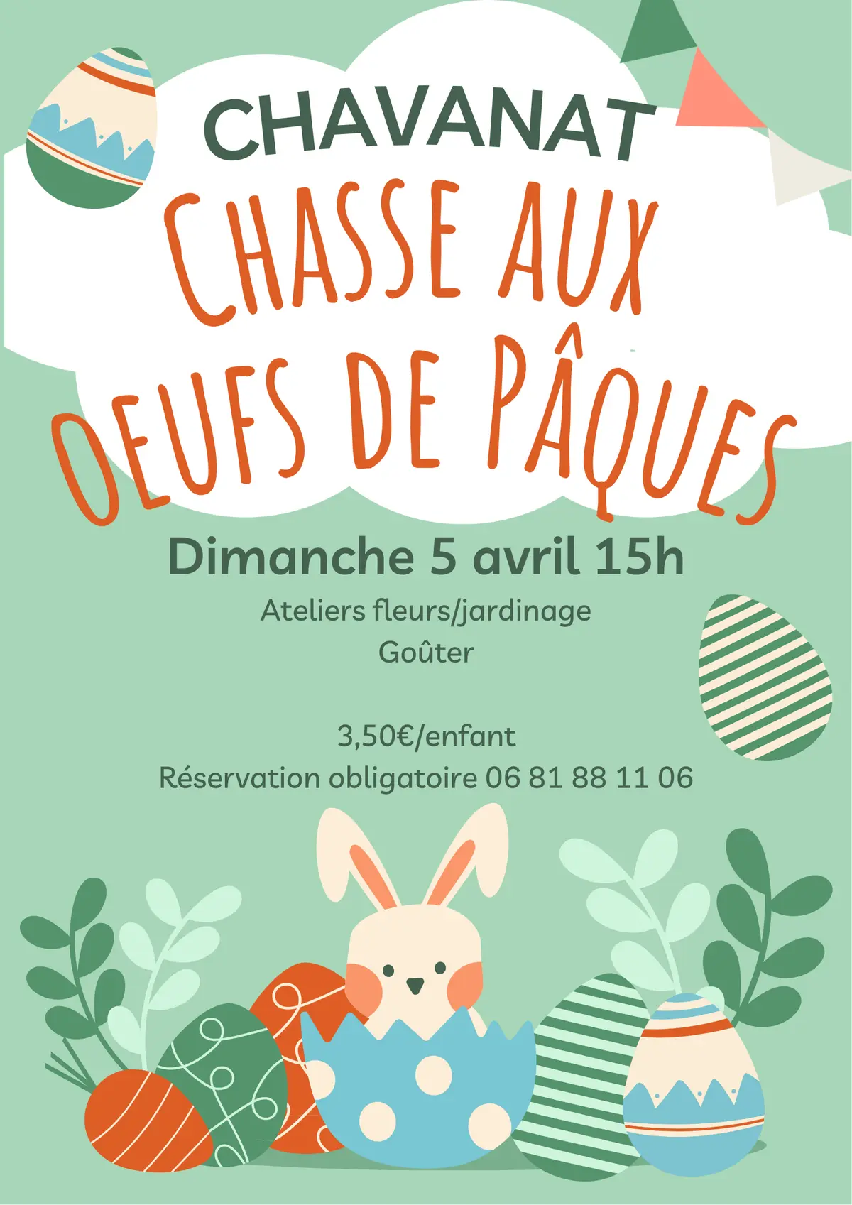 Chasse aux oeufs de Paques
