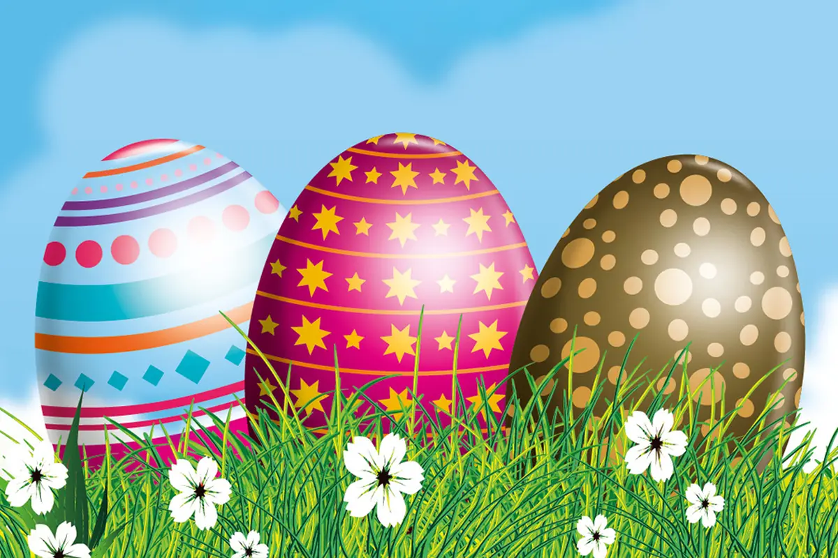 Chasse aux oeufs de Pâques