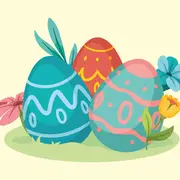 Chasse aux oeufs de Pâques