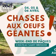 Chasse aux oeufs géantes - Pâques au Château de Saint-Brisson